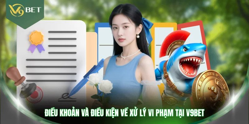 Điều khoản và điều kiện về xử lý vi phạm tại V9BET