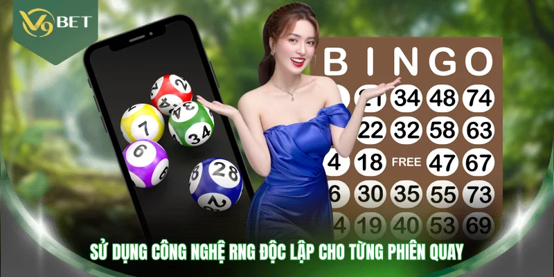 Sử dụng công nghệ RNG độc lập cho từng phiên quay