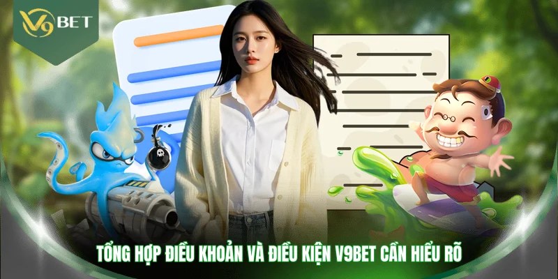 Tổng hợp điều khoản và điều kiện V9BET cần hiểu rõ